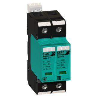 Ограничитель импульсных перенапряжений (УЗИП) OptiDin OM-I-2-280/12,5/RS