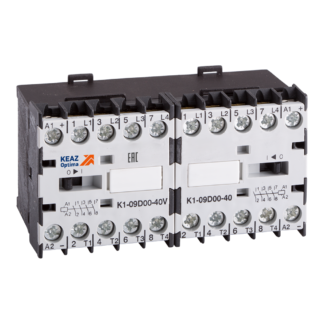 Мини-контактор реверсивный OptiStart K1W-12D00-40MC=24DC-VS