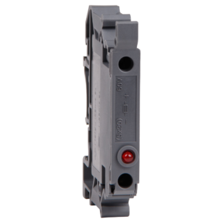 Клемма для предохранителей с индикатором OptiClip TB-4-HESILED-60V-(5×20)-6,3A-(0,5-6)-черный